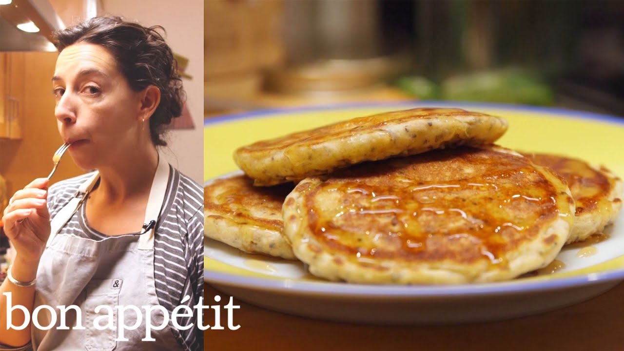 Carla Makes Deceptively Healthy Pancakes | Bin It To Win It | Bon Appetit