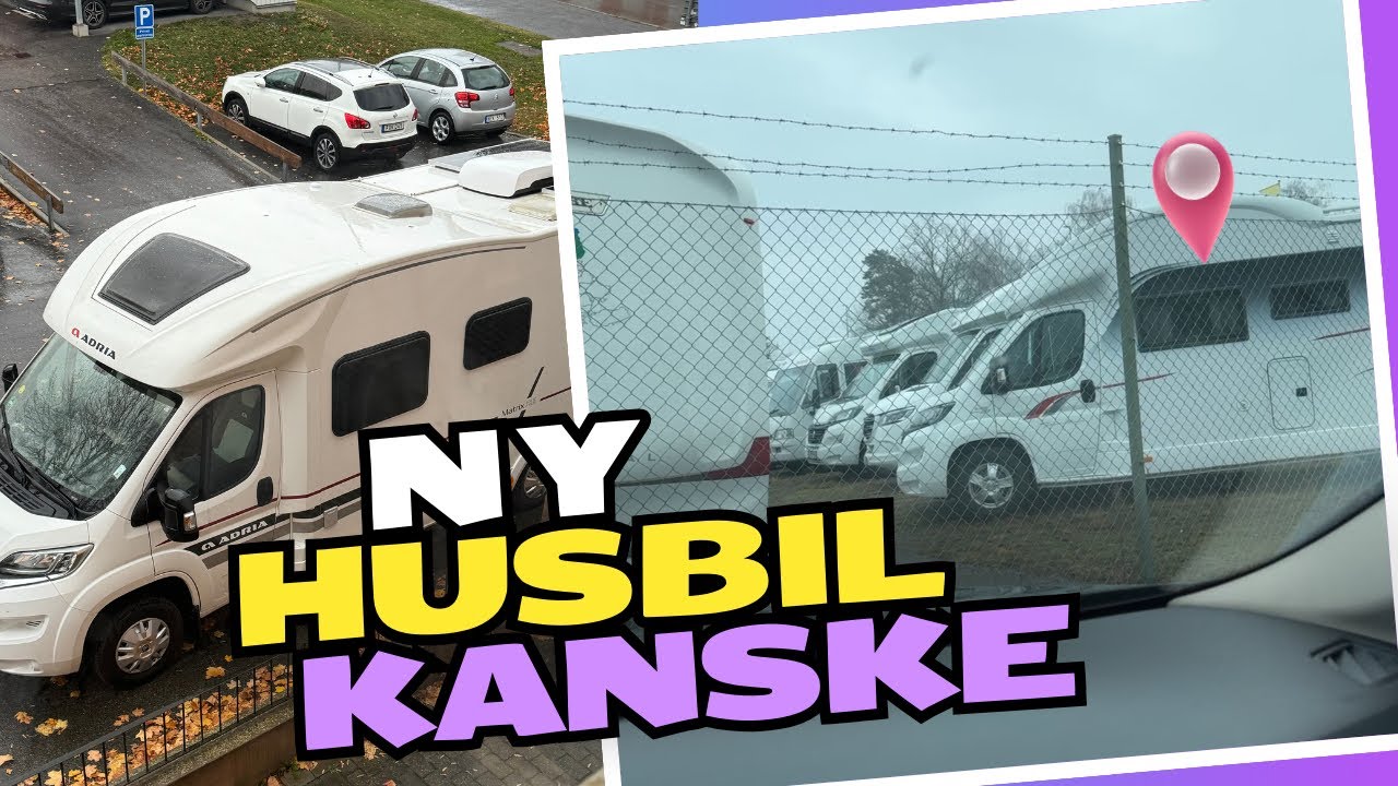 Kan jag övertala henne om en ny husbil🙄👌😄
