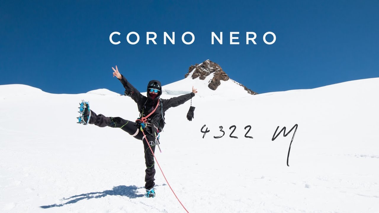 Alpinismo - Corno Nero, 4322 m, Monte Rosa.