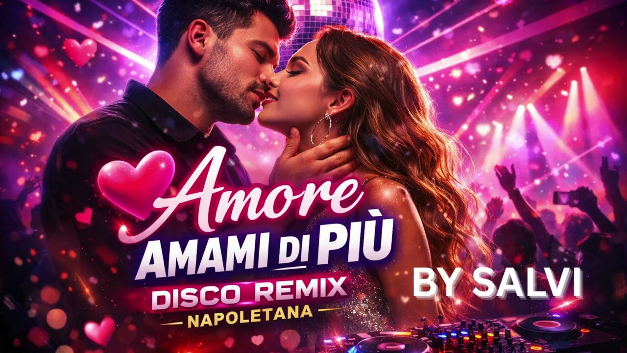 Amore Amami di Più 💘 | Canzone Napoletana d’Amore Disco Remix 2026 | Romantic Song Neomelodica