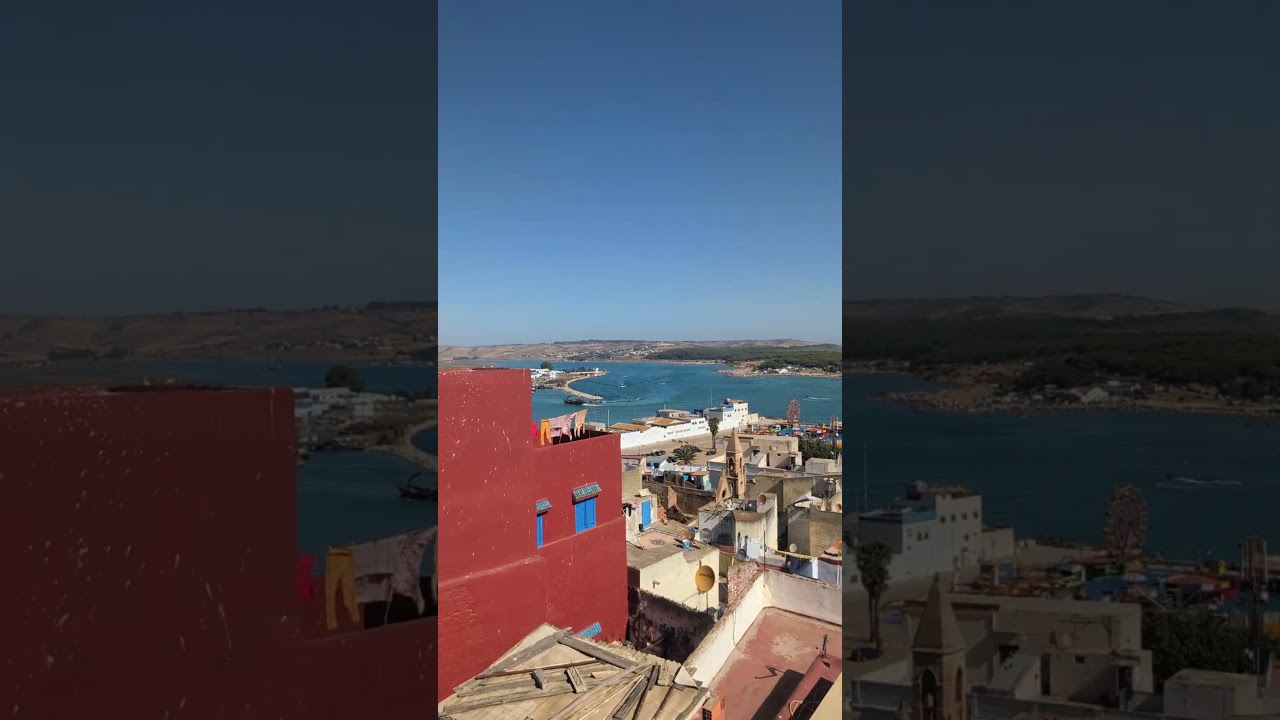 Larache Morocco from the rooftops #nogginsroams #travelvlog #traveltips #backpacking #morocco #solo
