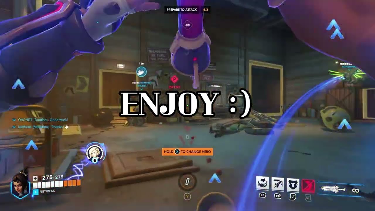 fall asleep to me playing overwatch (1 hour) (no commentary)