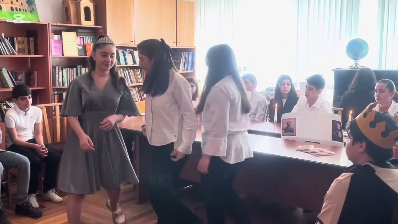 Հ. Թումանյանին նվիրված բաց դաս 8Է դասարան