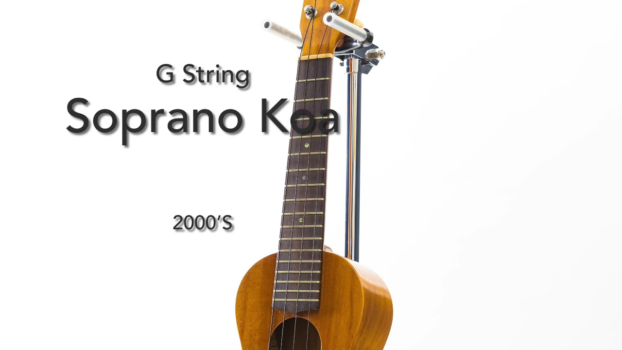 G String Soprano koa   2000's     [UKULELE BIRD]