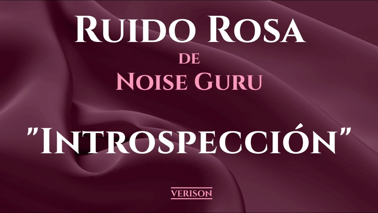 10 HORAS (pantalla oscura) DE RUIDO ROSA PARA MEJOR SUE&Ntilde;O | ESTUDIO | ENMASCARAMENTO DE SONIDO