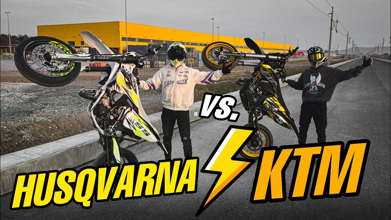 HUSQVARNA TE 125 oder KTM EXC 125 ? | Der Vergleich ⚡️