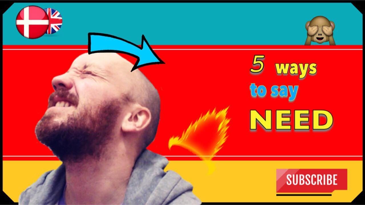 A Taste of Danish Word Choice - 5 ways to say 