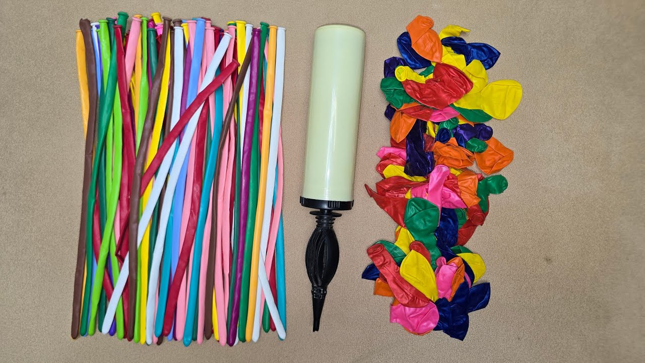 Satisfying ASMR Balloon Completion | Colorful Modelling & Mini Balloons 🌈🎈