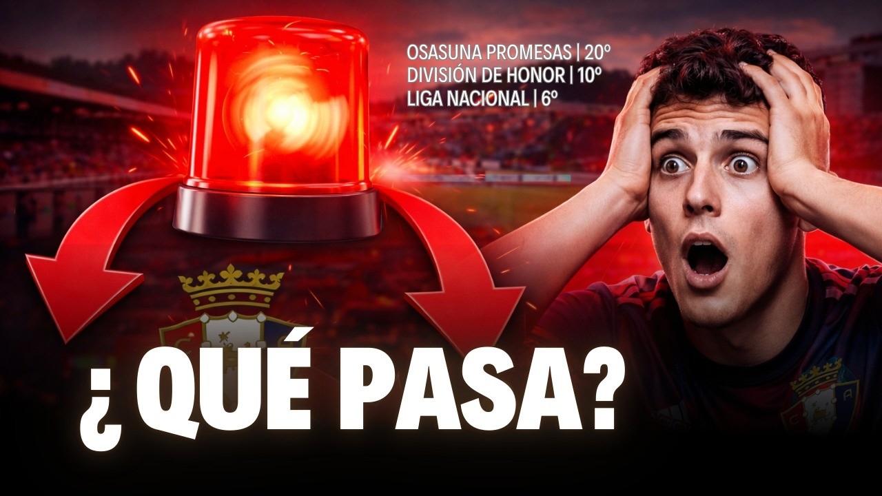 Números preocupantes | ¿Qué está pasando? | Osasuna no lidera el fútbol base navarro