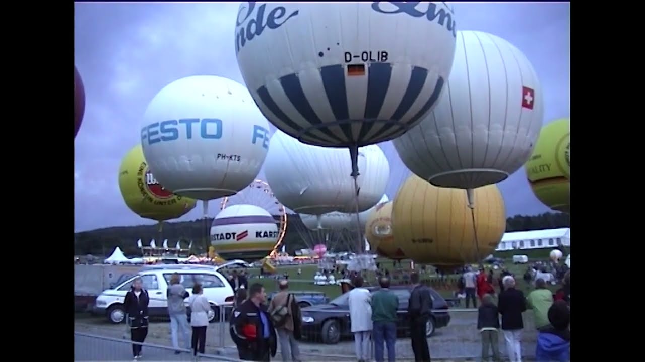 WIM 2001 - Warsteiner Internationale Montgolfiade - Gordon Benett Rennen in Warstein