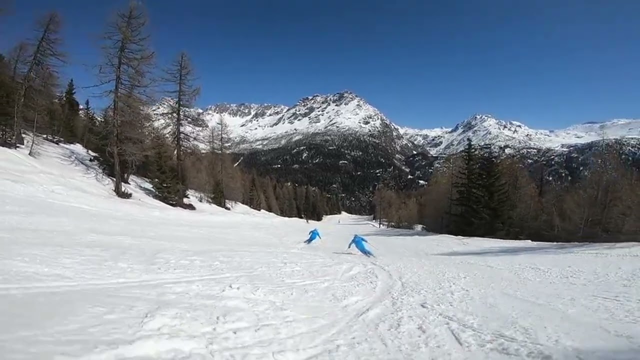 Reversed Video - Ultimate Winter Wonderland: Skiing Adventures in the Snowy Mountains!