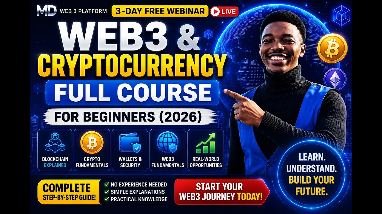 Part 2 Learn Web3 & Crypto From Scratch | Complete Beginner's Guide (3-Day Masterclass)