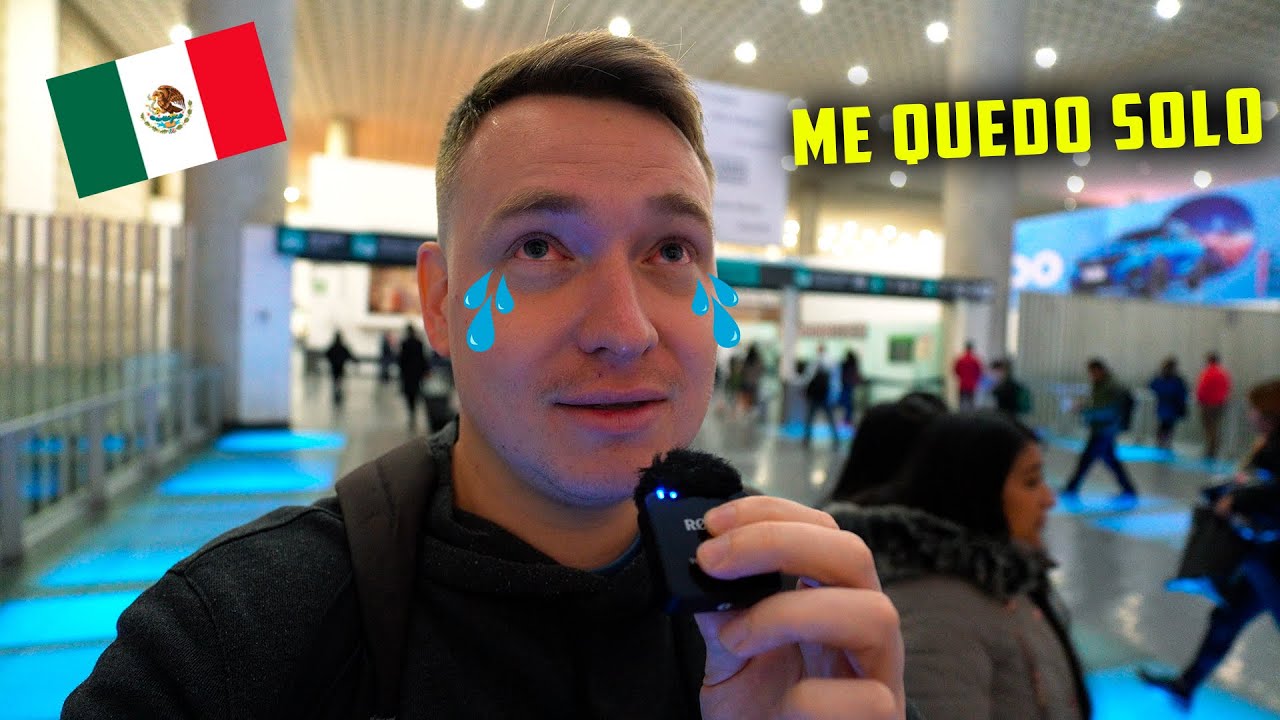 😭ME QUEDO SOLO EN MÉXICO 🇲🇽 | RUSO PROBANDO BARBACOA y TAMALES en TIANGUIS MEXICANO