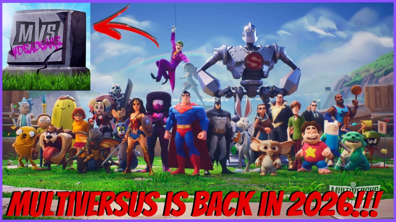 Multiversus is back ALIVE in 2026!!!