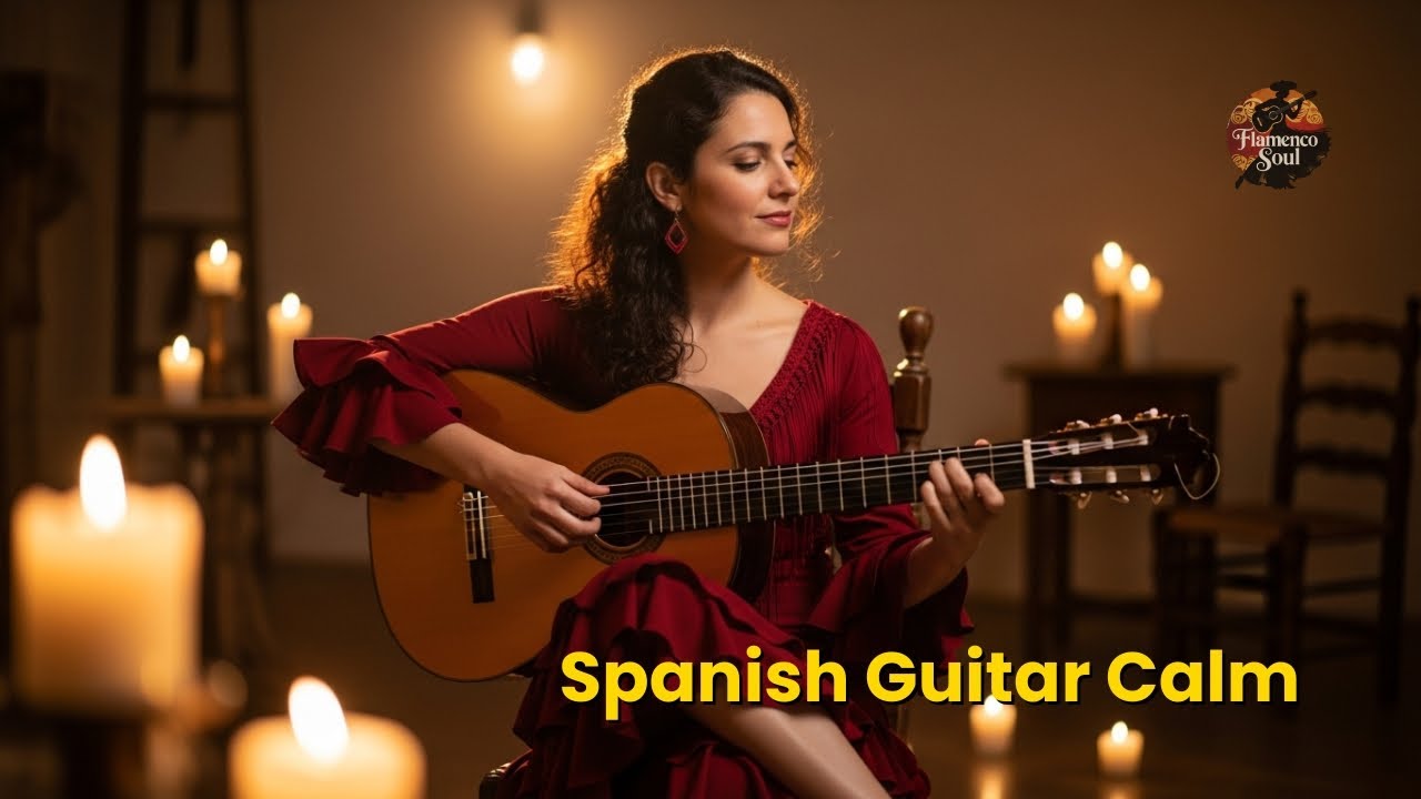 24/7 Spanish Guitar Live – Flamenco Instrumental for Relaxing & Working