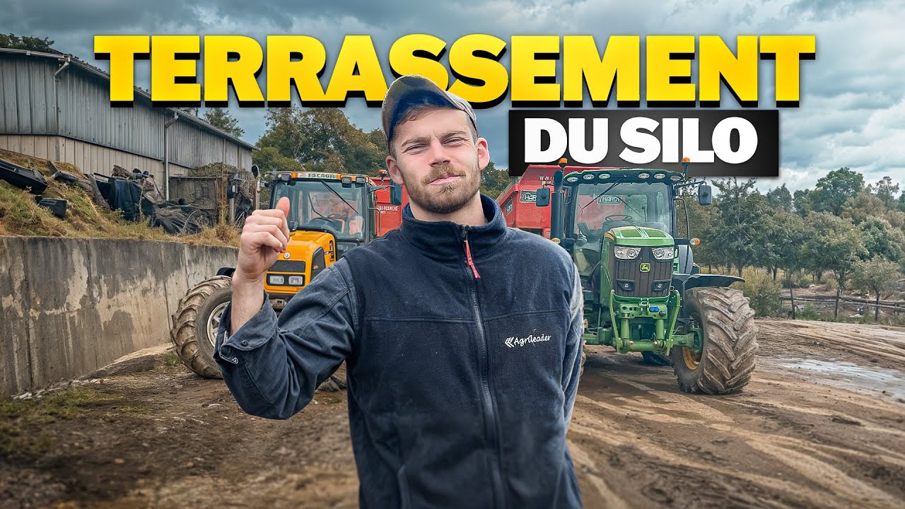 GROS CHANTIER, NOUVEAU SILO À LA FERME !!!