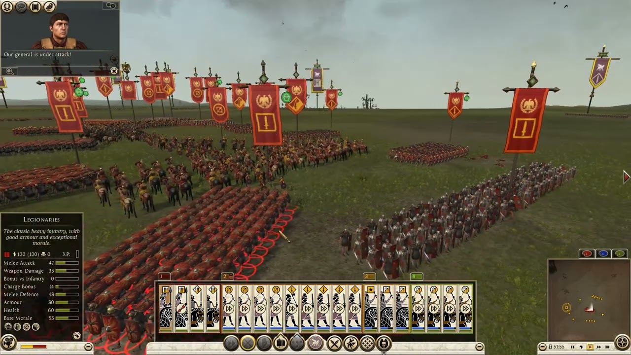 Wiping Out Roman Legion Carhae Style | Rome 2 Total War