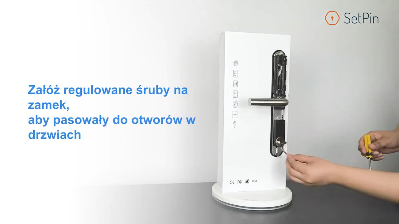 Instrukcja Montażu Zamka Elektronicznego SetPin S2C
