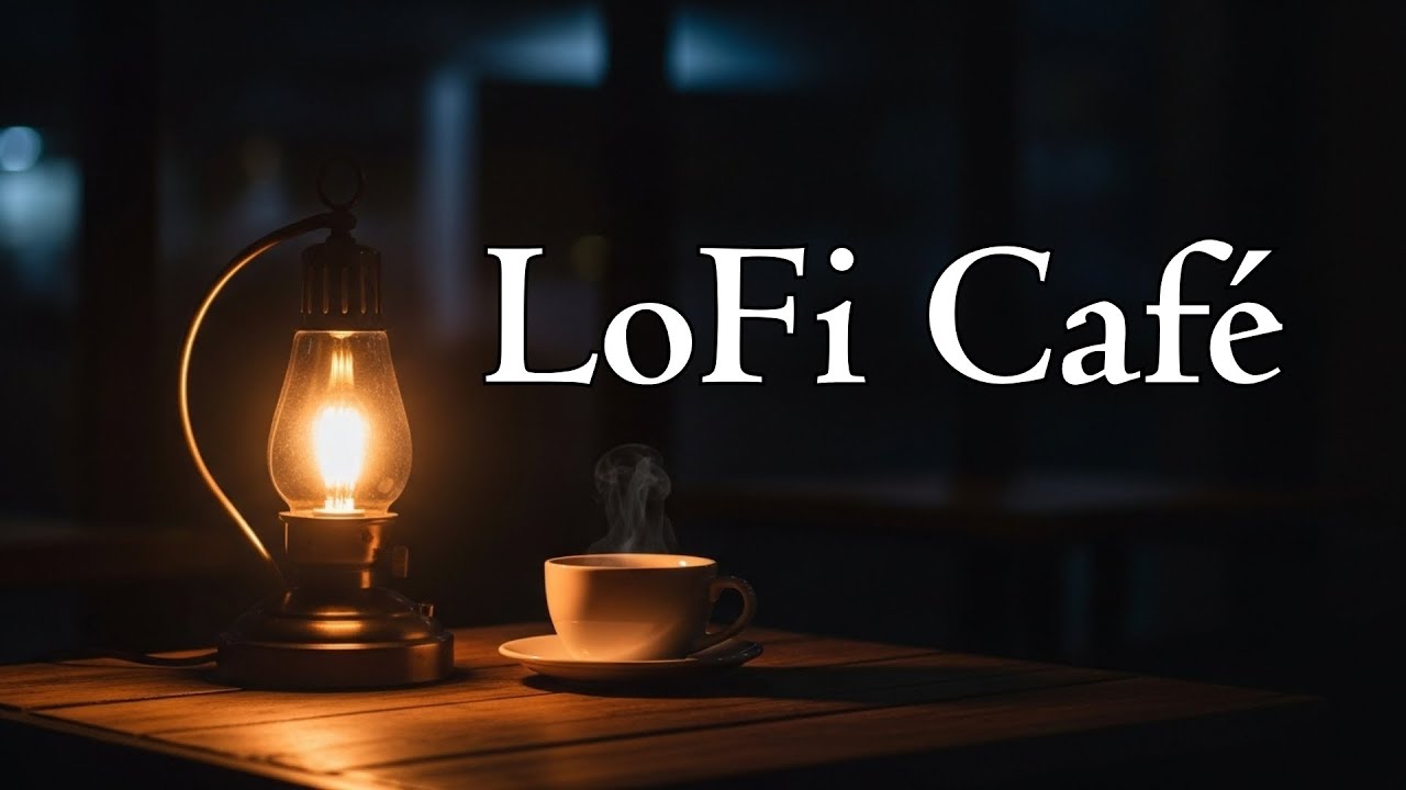 Rainy Coffee Shop ☕🌧️ | Calm Night Lo-Fi Music