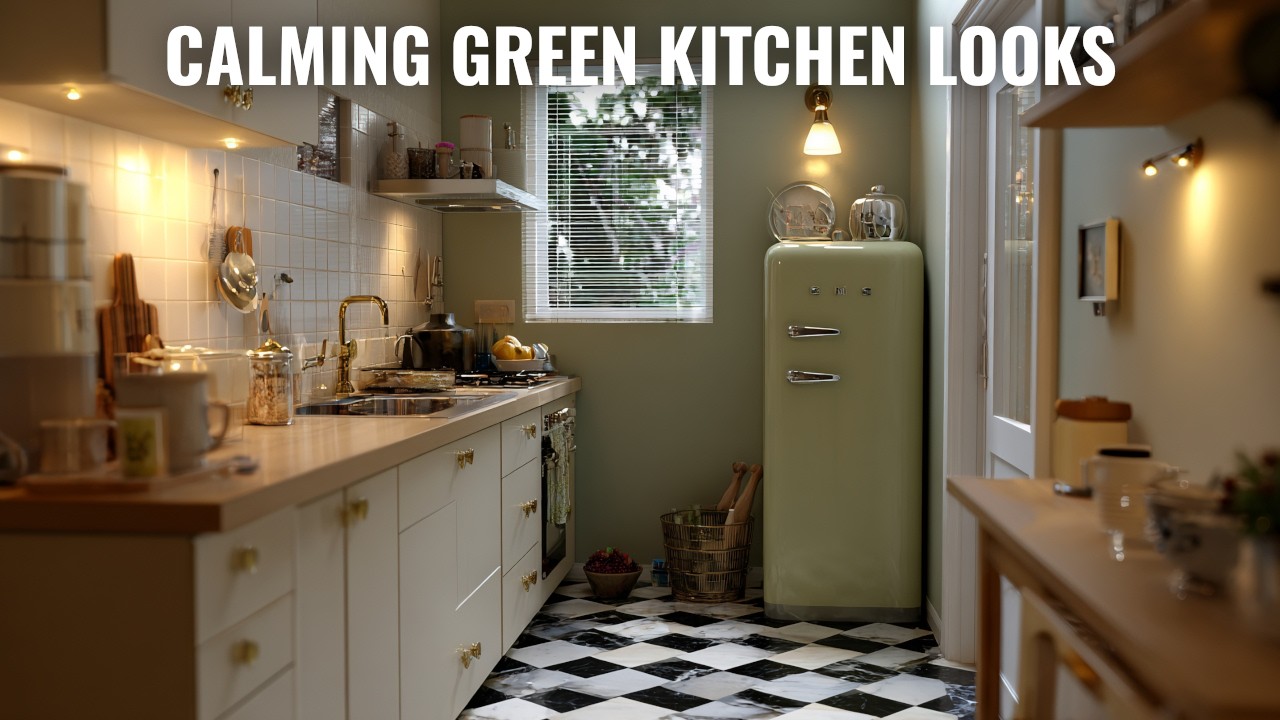 🌲 Green Kitchen Inspirations: Sage, Olive, and Forest Tone Stories