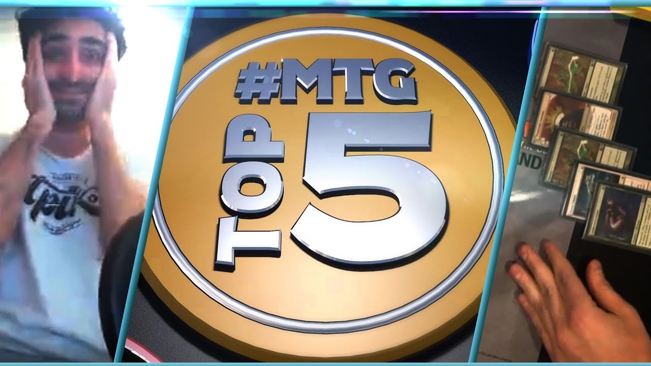The 5 Best Plays in Magic: The Gathering from Last Week! #MTGTop5
