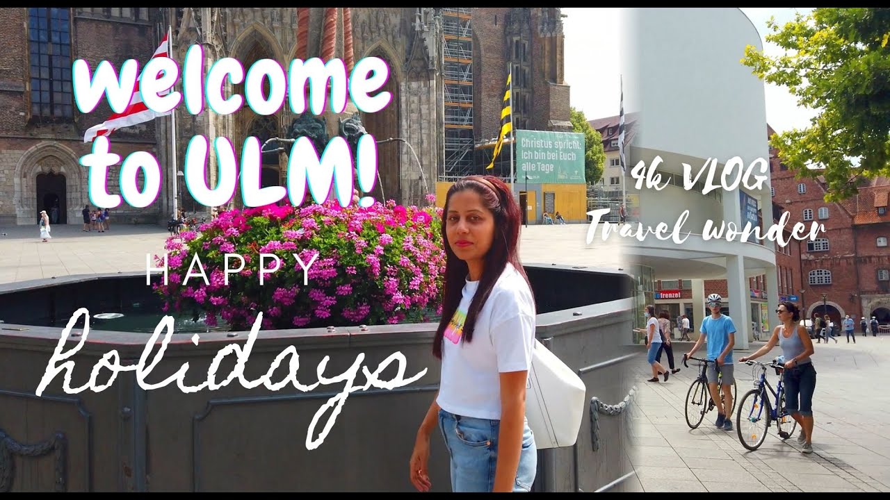 ULM CITY 4K VIDEO VLOG I River Danube I Ulm M&uuml;nster