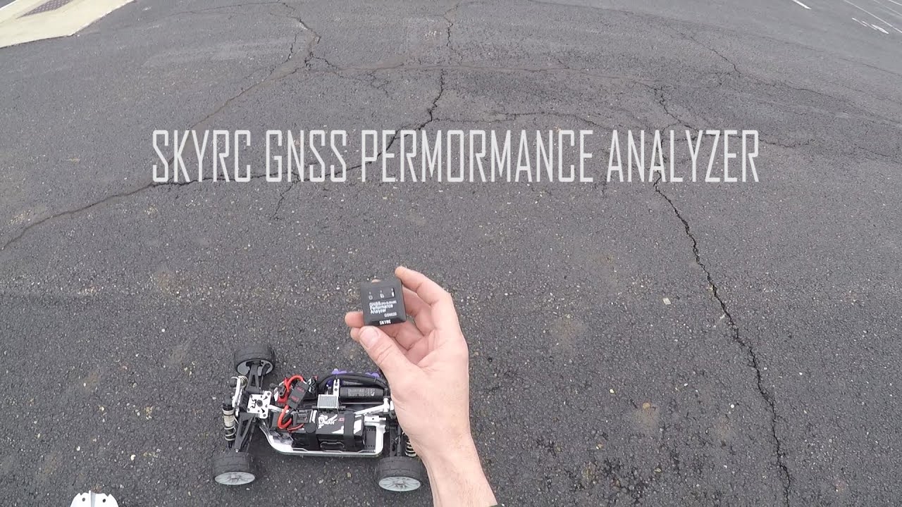 SkyRC GNSS Performance Analyzer First Test With Arrma Typhon