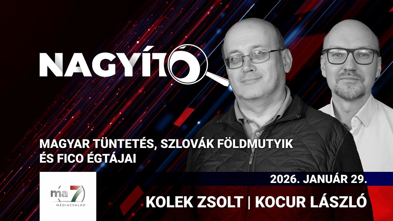 Magyar tüntetés, szlovák földmutyik és Fico égtájai