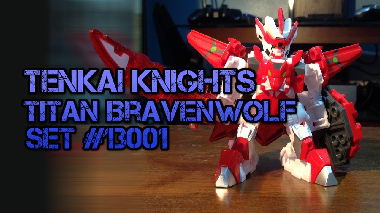Tenkai Knights - Titan Bravenwolf #13001 REVIEW