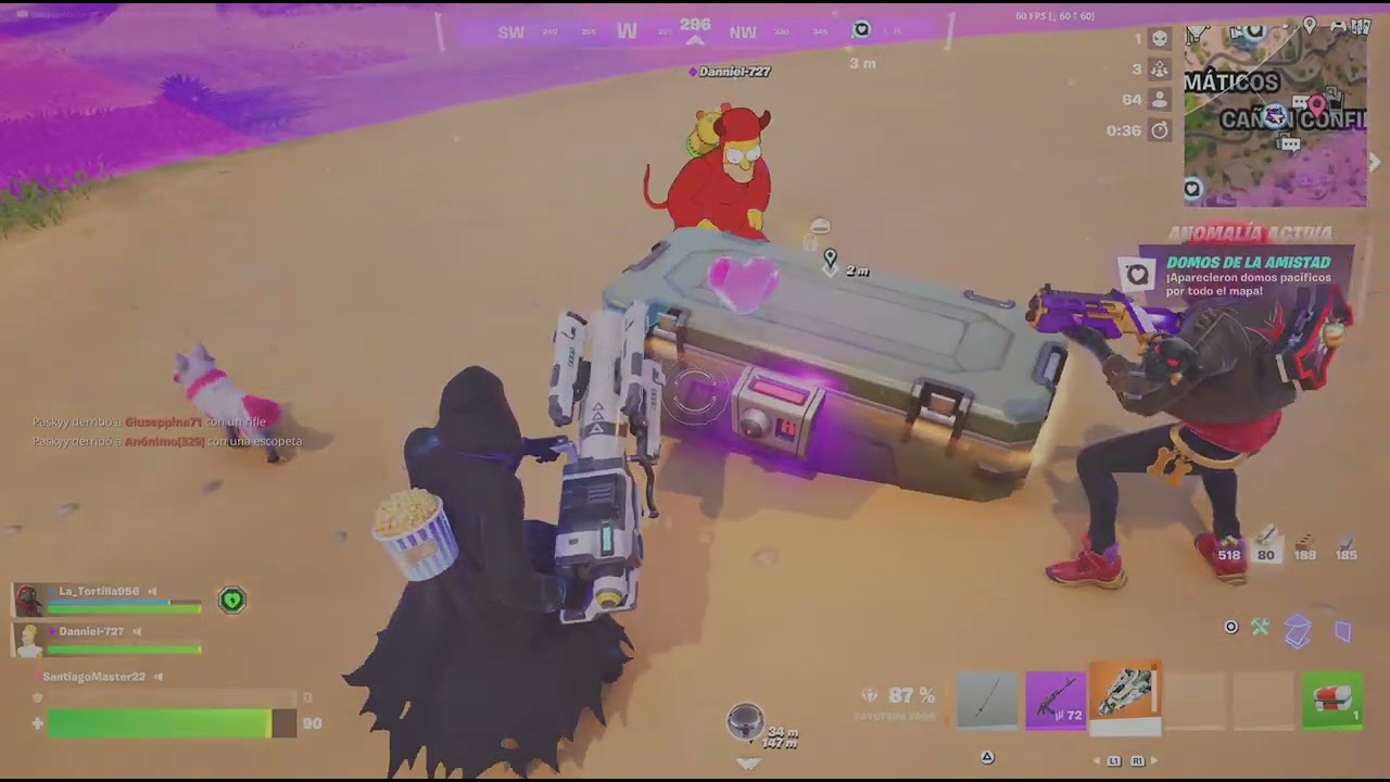 Jugando Fornite parte 1