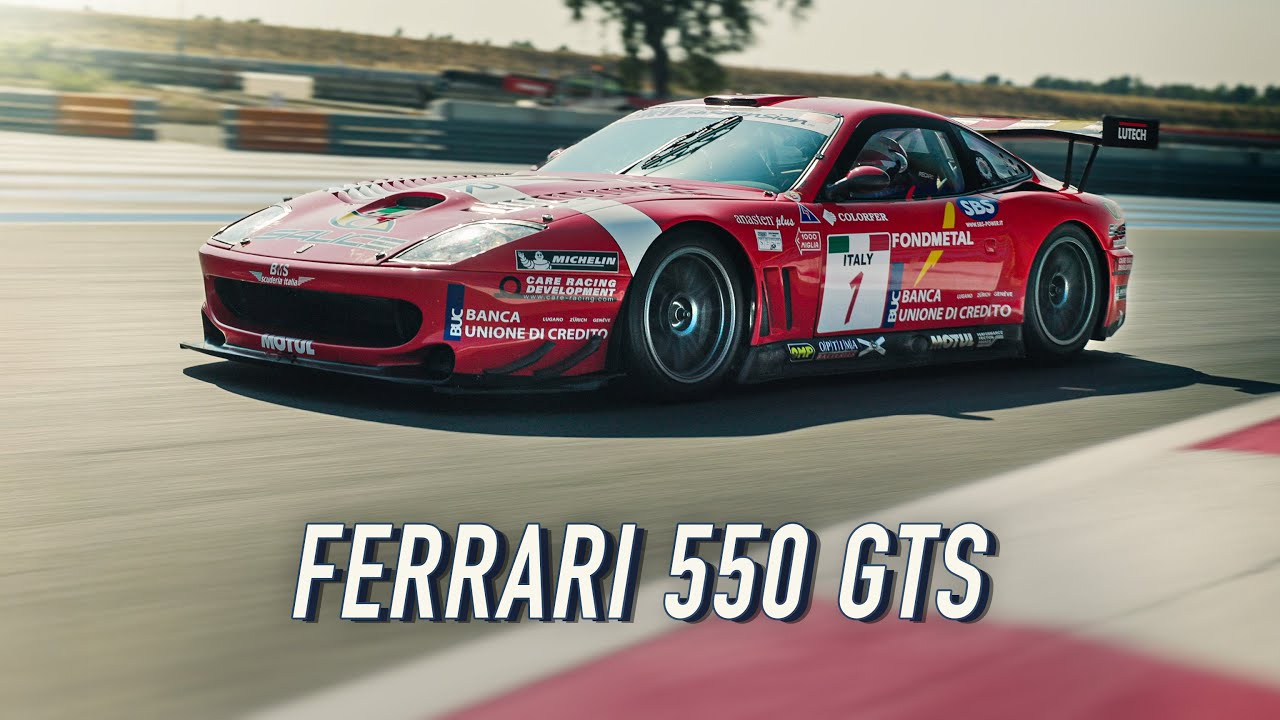 Onboard: Ferrari 550 GTS Prodrive - HQ V12 engine sound