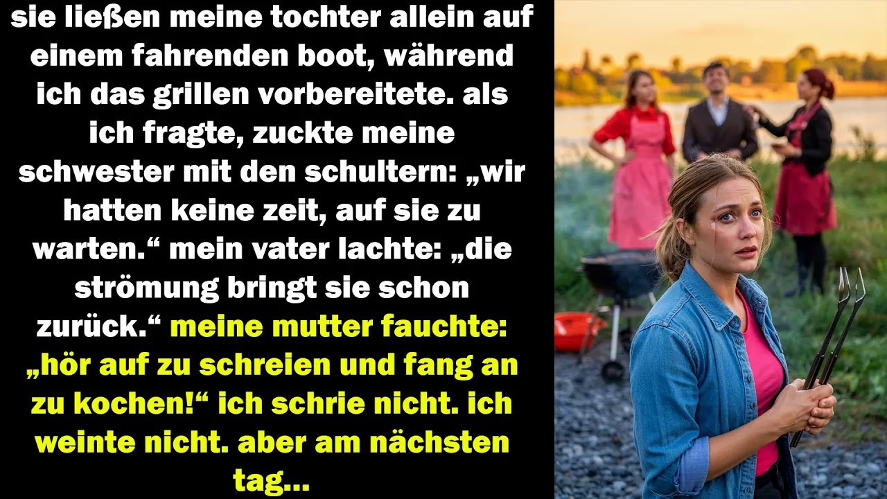 sie ließen meine tochter allein auf einem boot zurück am nächsten tag begann ihr leben zu zerbrechen