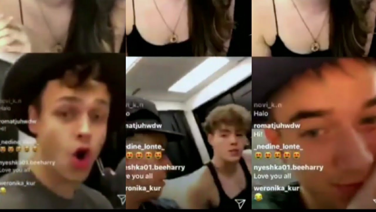 Why Don't We live on Instagram (some contents) 12/10/2019