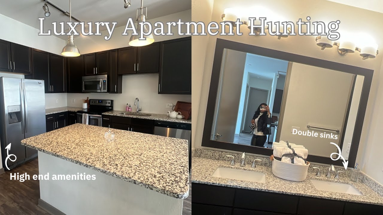 LUXURY APARTMENT HUNTING| *Downtown | *High End Amenities| *Pool View| *Double Sinks/Vanity