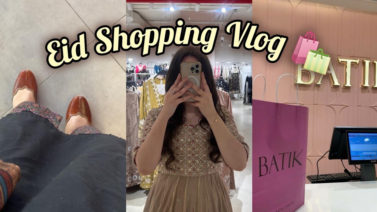 Eid Shopping Vlog | Outfit hunt series ✨️ 