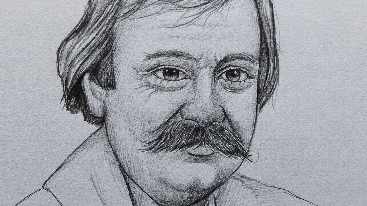 Как легко и просто нарисовать мужское лицо, используя метод Лумиса: идеальные пропорции.