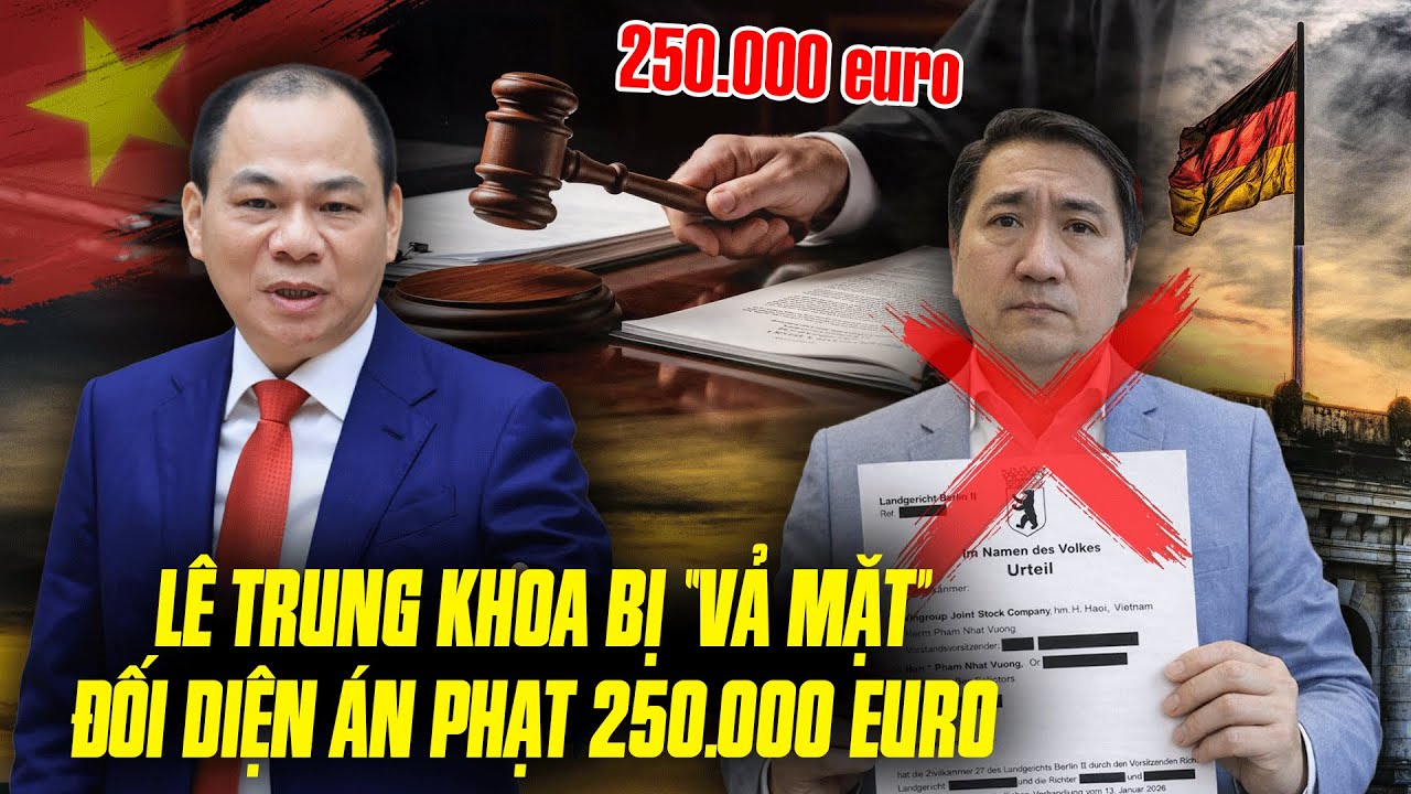 250.000 EURO CHO MỘT LỜI NÓI DỐI: KHI TÒA ÁN BERLIN PHÁN QUYẾT 