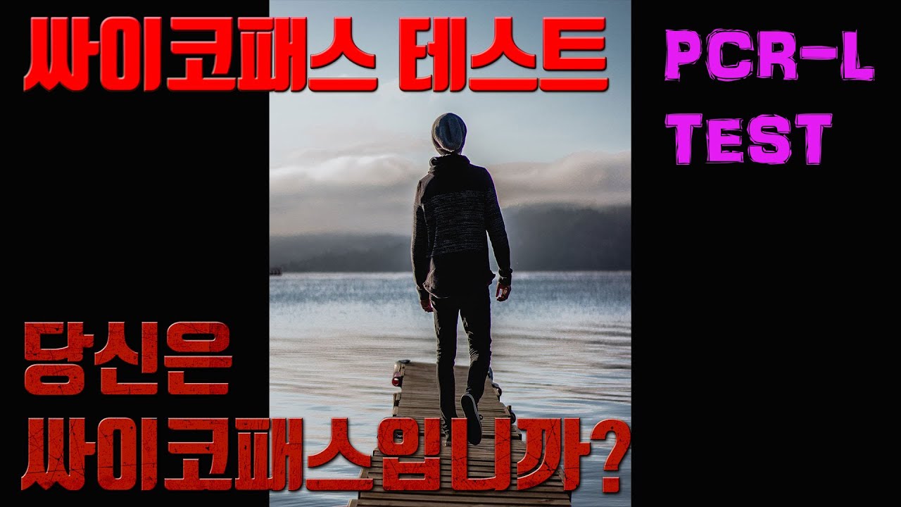 싸이코패스 테스트 [PCL-R test]
