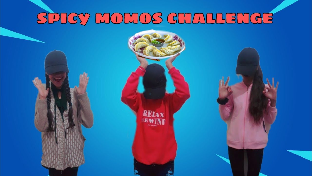 Spicy momos challenge || Challenge ||Cap Queens's masti