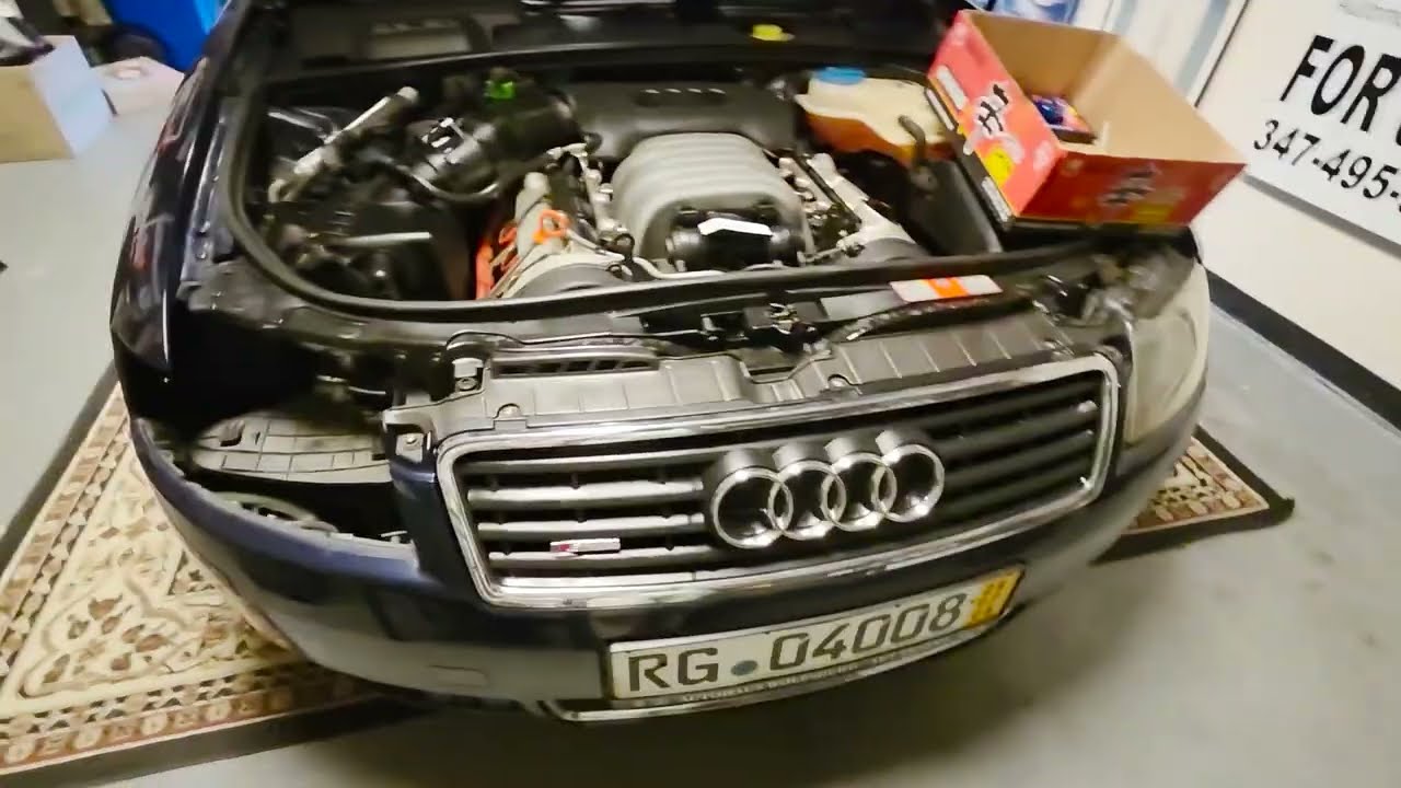Замена прокладки клапанной крышки на Audi A4 B6 3.0 V6 🛠️ Устранение течи масла и запаха