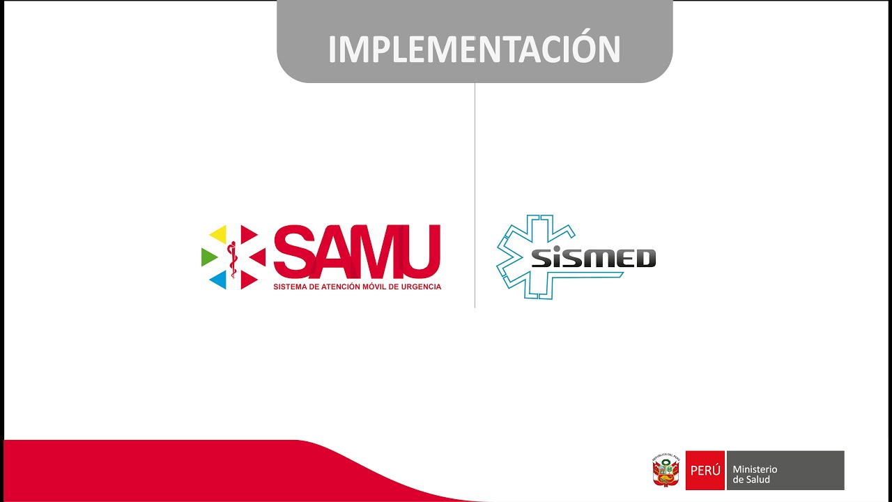 IMPLEMENTADORES SAMU SISMED