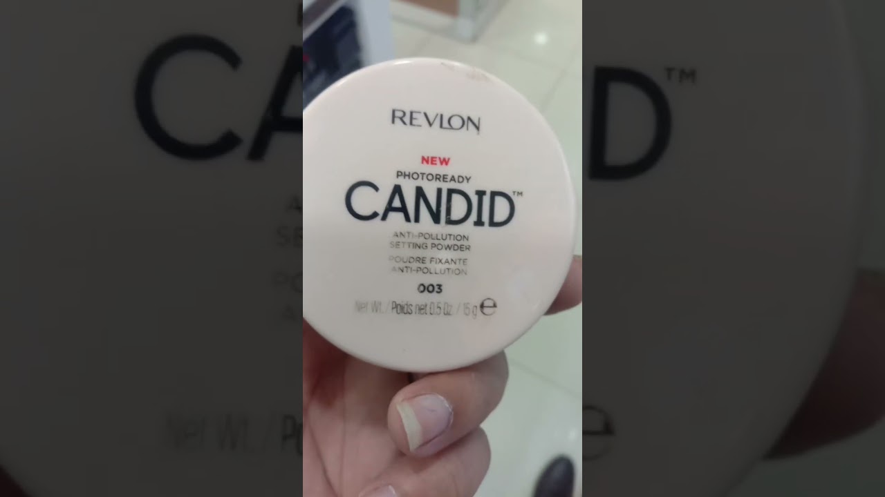 🌈✨🌈 satisfying Revlon new photoready CANDID ,anti-pollution setting powder🙈 🙈