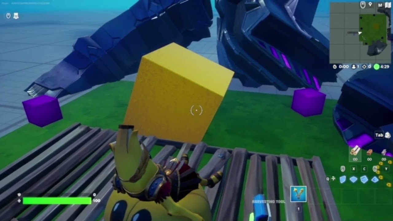 GOLD CUBE MOVED..? (280th time)
