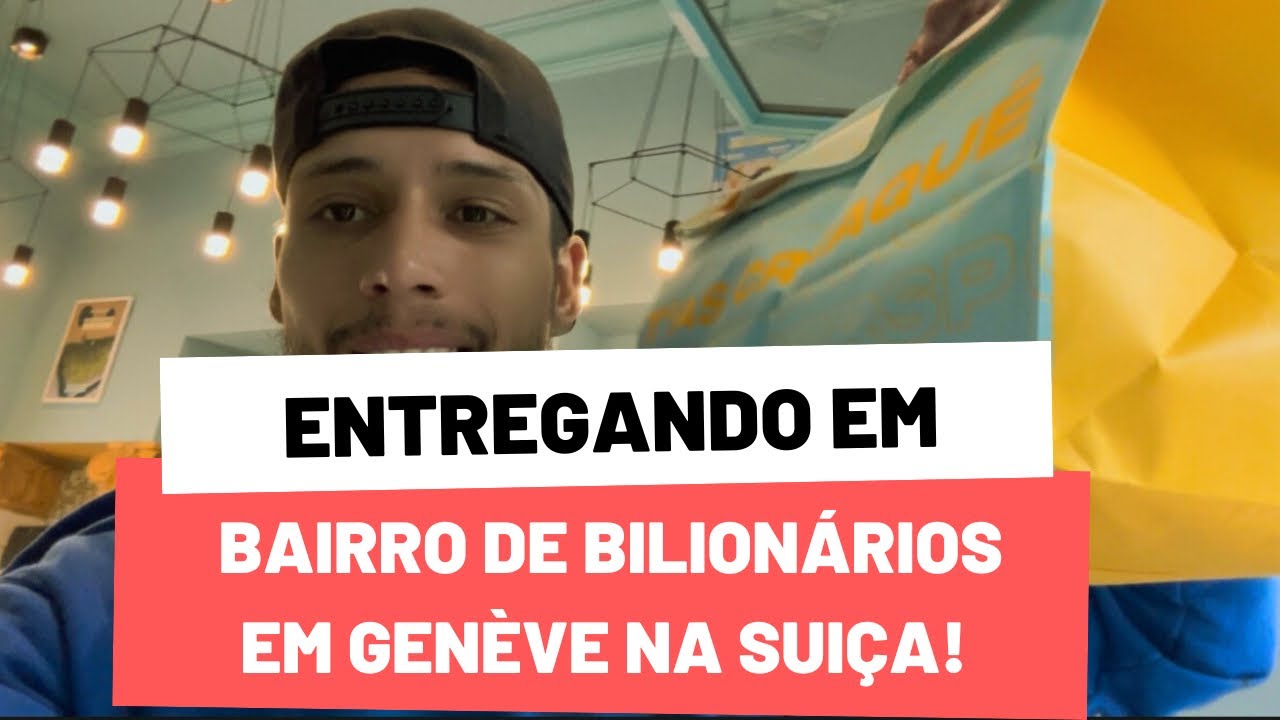 Fazendo Entregas Na Suíça 🇨🇭 Vem Comigo Nessa Entrega bairro dos BILIONÁRIOS #entregas #suica