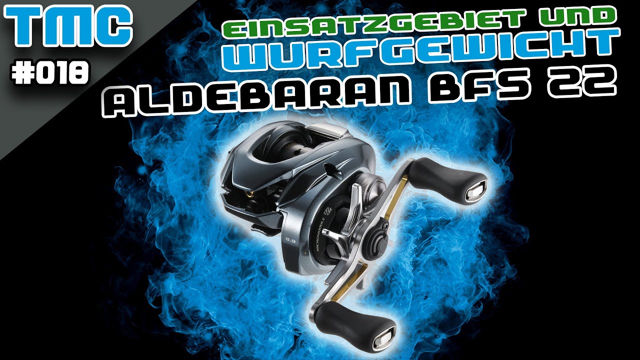 SHIMANO ALDEBARAN BFS 2022 - Baitcaster Wurfgewicht und Einsatzgebiet | TackleTalkMitChris #018