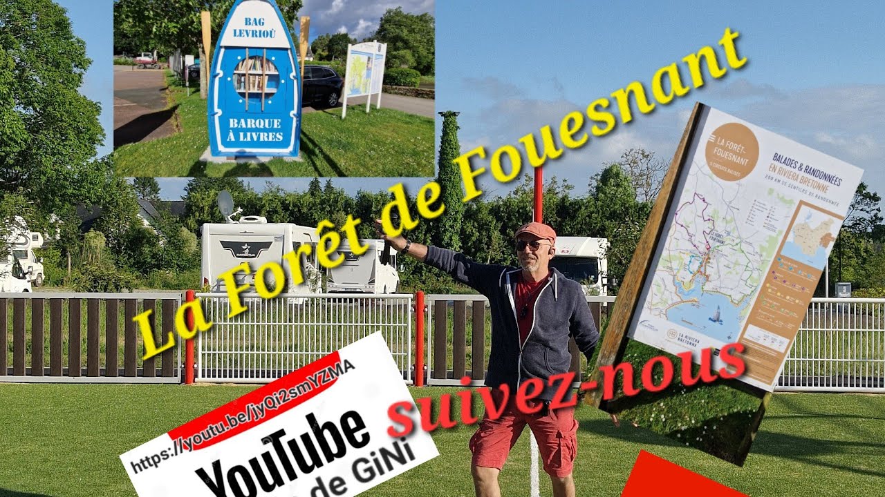 La forêt de Fouesnant( BRETAGNE )