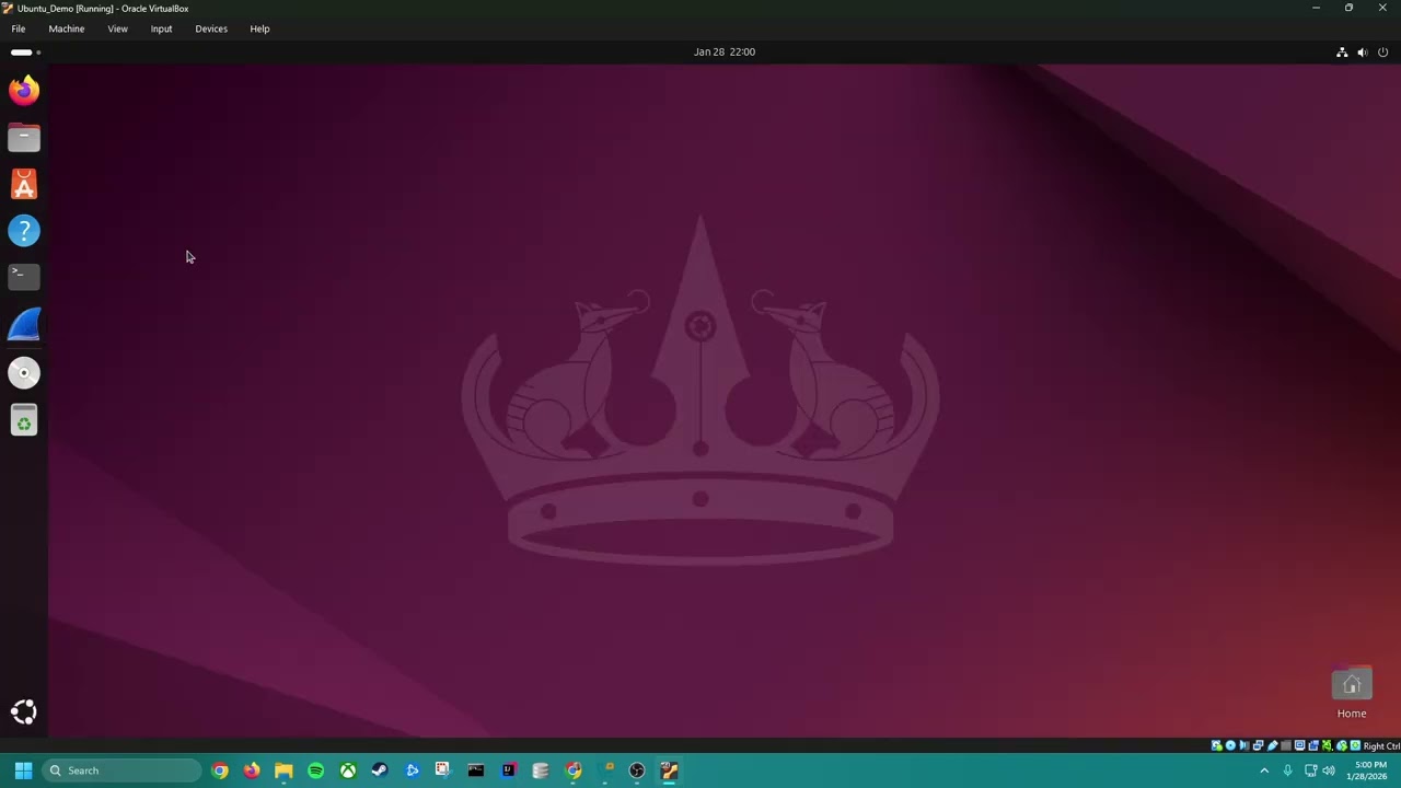Installing Wireshark in Ubuntu VM