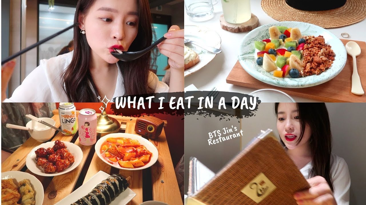 A DAY IN MY LIFE 🇰🇷 WHAT I EAT IN A DAY | Cafes, Meetings, BTS Jin's Restaurant | Life in Seoul