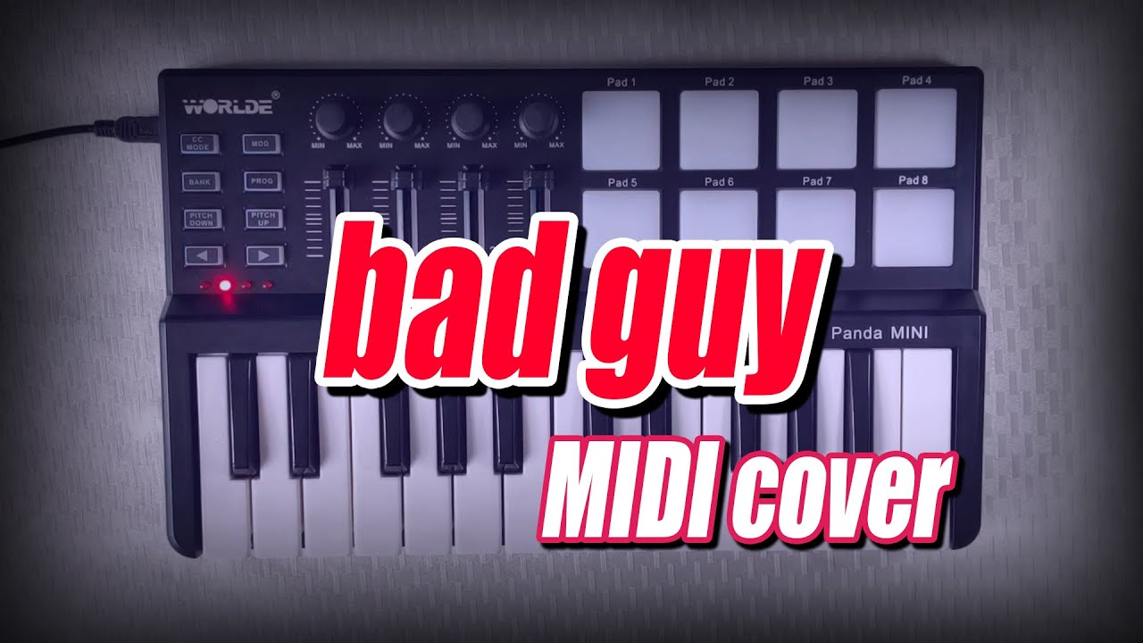 Billie Eilish - bad guy [PANDA MINI MIDI Cover]