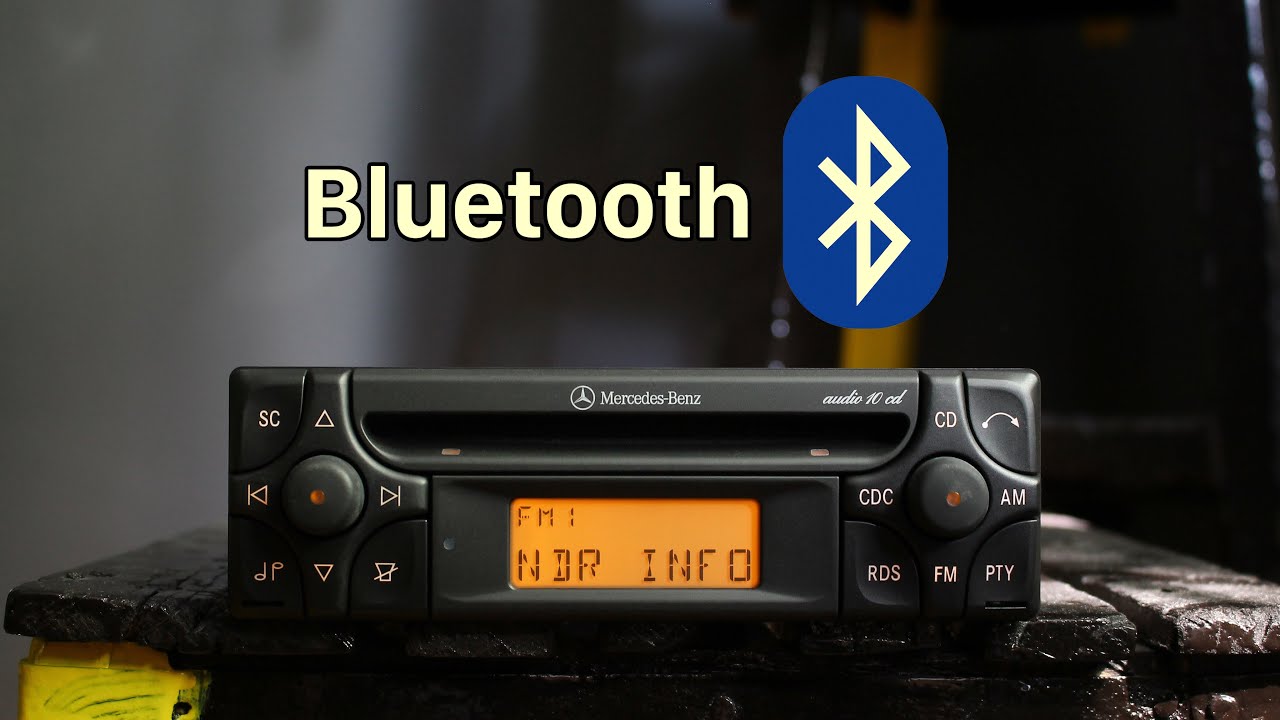 Mercedes-Benz Audio 10 CD ALPINE MF2910  (Car Radio Bluetooth Mod)